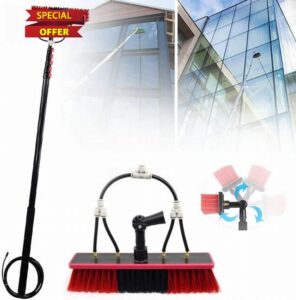 YANSQH Window Cleaning Kit with Extension Pole