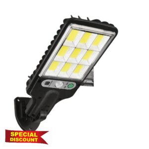 VALOYI Solar Street Lights Outdoor Wireless Solar Security Wall Light Motion Sensor with 3 Lighting Modes for Front Door Garden Yard (Color : 117COB