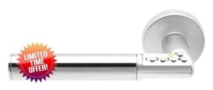Yale Assa Abloy Code Door Handle D8812V000 Grey