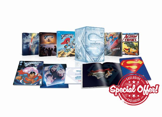 Superman I-IV Steelbook Collection [4K Ultra HD] [Region Free]