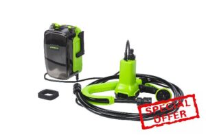 Greenworks G24SWP Cordless Submersible Water Pump
