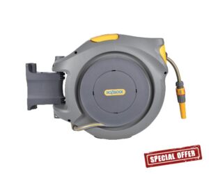 HOZELOCK - Auto Reel 30m wall-mounted hose reel : Easy to Install