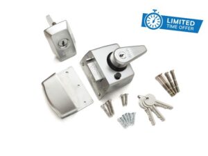 ERA 1930-35-1 60mm Maximum Security BS Nightlatch with Satin Chrome Body