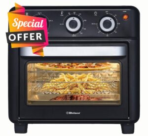 Belaco 15L Air Fryer Oven 1200w Mini Oven Multifunction Countertop Convection Toaster Oven and Grill
