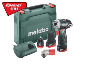 Metabo Power Tools Drill/Screwdriver 12V 2 x 2.0Ah Li-io
