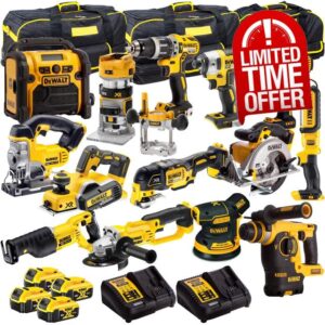 DeWalt DCKT4T12BP4 18V XR 12 Piece with 4 x 5.0Ah Li-ion KIT