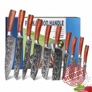 VINNAR Kitchen Knife Sets 10 Piece