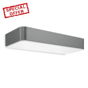 Steinel Solar Wall Light XSolar SOL-O Antrhacite