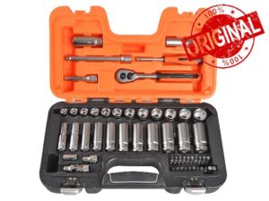 S330L Socket Set of 53 Metric 3/8in Deep Drive + 1/4in Accessories