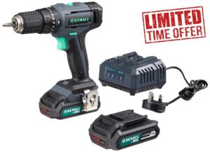Amazon Brand Denali by SKIL 18 V (20 V Max) Hammer Drill Kit