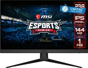 MSI Optix G242 Esports Gaming IPS Monitor - 23.8 Inch