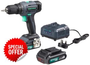 Amazon Brand Denali by SKIL 18 V (20 V Max) Drill Driver Kit