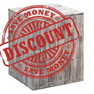 Amazon Aware Outdoor Recycled Wood Tami Square Stool