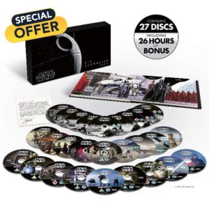 Star Wars: The Skywalker Saga - Limited Edition Complete Box Set 4k Ultra-HD [Blu-ray] [2019] [Region Free] [Amazon Exclusive]