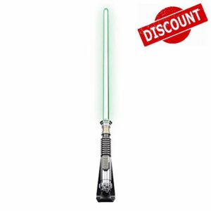Hasbro Star Wars Wars The Black Series Luke Skywalker Force FX Elite Electronic Lightsaber with Advanced LED and Sound Effects