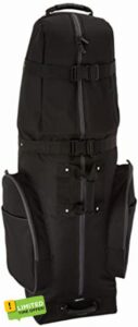 Amazon Basics Soft-Sided Golf Club Travel Bag Case With Wheels - 127 x 33 x 38 cm