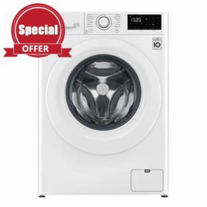 LG V3 F4V308WNW AI DD 9kg Freestanding Washing Machine            [Energy Class B]