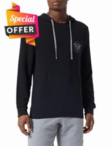 Emporio Armani Men's Comfort Stretch Terry Pullover Hooded Sweater Sweatshi