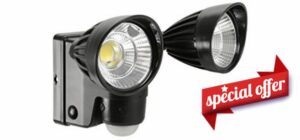 Ex-Pro Outdoor LED Dual Spot Floodlight Security Light