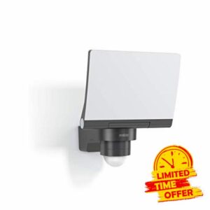 Steinel XLED PRO 240 V2 LED Spotlight 20 W Floodlight 240° Motion Sensor 3000 K Warm White with Corner Wall Bracket            [Energy Class E]