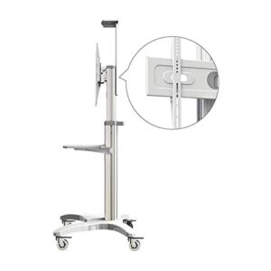 Stands & Turntables TV Mount Stands 32-65 inch Display Mobile Floor TV Stand Height Adjustable Universal Mobile TV Ca