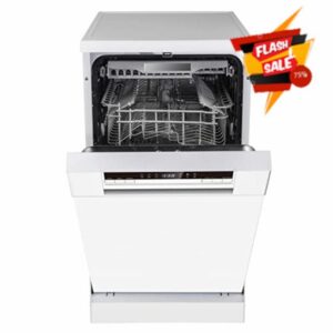 Hisense HS520E40WUK Slimline 11 Places Free Standing Dishwasher White with 15 Minutes Quick Wash            [Energy Class E]