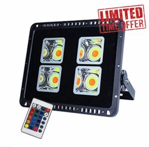 Q-f0 LED Outdoor RGB Solar Floodlight