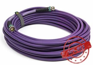 Emelec VíasCom EQ234/400-40m Video Connection 4K-UHD 12G-SDI (0.76/3.40/6.00) with BNC 4K-UHD - Multi-Row Conductor - Violet - Flexible PVC