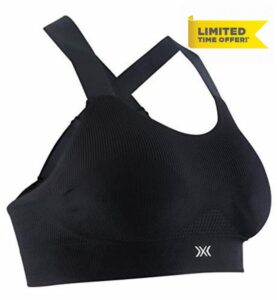 X-Bionic Women's Energizer 4.0 Victoria Sports Bra Training Fitness Gym Jogging Wireless Bra