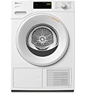 Miele WSD023 WCS 8 kg Washing Machine - Freestanding, Quiet Front-Loading Washer with 1400rpm Spi...