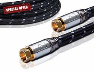 OEHLBACH XXL Transmission Ultra S - High End HPOCC Satellite Cable Antenna Cable for Satellite and Sky Receiver - F-Connectors M/M