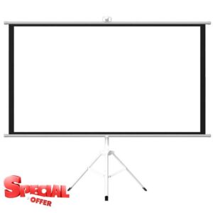 Video Projection Screens with Tripod Stand