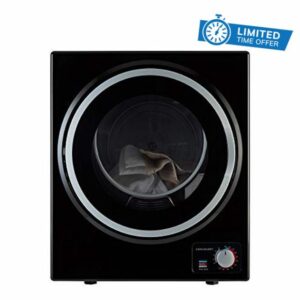Cookology CMVD25BK Mini Vented Tumble Dryer 2.5kg - Black