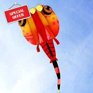 fangzhuo Kites New 3d Soft Kite Nylon Ripstop Outdoor Toys Large Kite Flying Jellyfish Trilobites Kites Factory