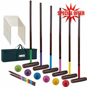 SpexDarxs Six Player Croquet Sets