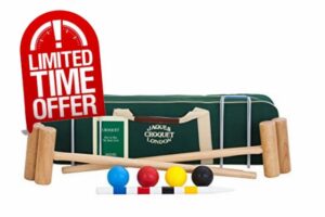 Jaques of London Sussex Croquet set - Adult Size Canvas Case