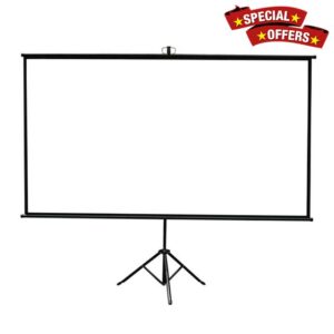 Stand Screen Projection Screen Bracket Floor 60 Inch 72 Inch HD Mobile Screen Home Portable Projector Screen Outdoor Punch-Free Screen