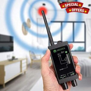 Bug Detector hidden camera detector Anti spy RF Signal Detector GPS Detector Bug Sweeper Spy Scanner Anti Tracking Strong Magnetic Detector for GPS Tracker Hidden Camera Finder Eavesdropping Device