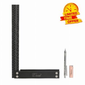 Precise Carpenter Square Layout Tool Woodworking Scribe Gauge Parallel Line Marker Point Multifunction Right Angle Ruler brake gauge carpenter square layout tool measure tool calipers for angles level