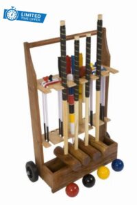 Garden Croquet Set - Contains 4 mallets