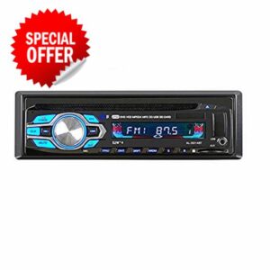 BOOMBOOST Wireless Car Stereo With Bluetooth DVD CD Player MP3 Stereo Car Handfree Autoradio Audio Radio 5014 Car-styling With Remote Control 1 Din 12V