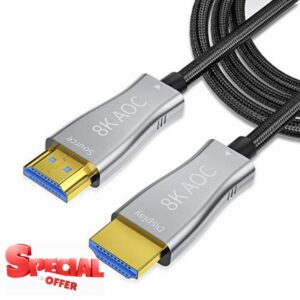 Aieloar 8K Optical Fibre HDMI 2.1 Cable 30M/100FT