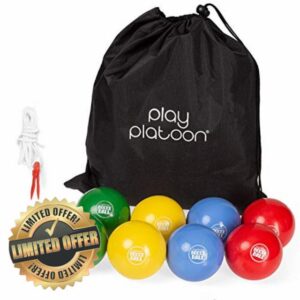 Play Platoon Bocce Ball Set with 8 Balls