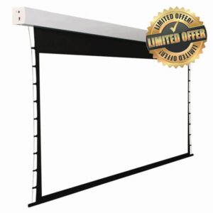 AFGQY 16:9 Tab-tensioned Motorized Intelligent Electric Projection 4K Cinema Screen For Home Theater Projecto