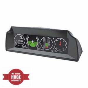 OURANTOOLS Car GPS Digital Angle Slope Meter with HD LCD