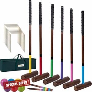 SpexDarxs Six Player Croquet Sets