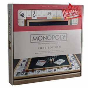 WS Game Company Monopoly Luxe Maple Editio