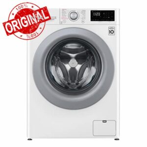 LG V3 F4V310WSE Steam 10.5kg Freestanding Washing Machine            [Energy Class B]