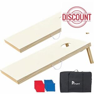 Pointyard 4x2Ft Wooden Cornhole Set