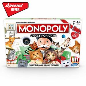 Monopoly Crazy for Cats Board Game
